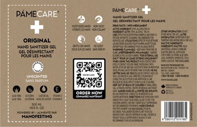Label (500 mL Gel Uns Ethyl)